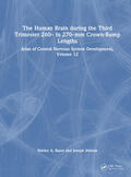 Altman / Bayer |  The Human Brain during the Third Trimester 260- to 270-mm Crown-Rump Lengths | Buch |  Sack Fachmedien