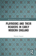 August |  Playbooks and their Readers in Early Modern England | Buch |  Sack Fachmedien