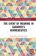 DaVia / Lynch |  The Event of Meaning in Gadamer's Hermeneutics | Buch |  Sack Fachmedien