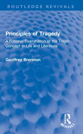 Brereton | Principles of Tragedy | Buch | 978-1-032-25310-7 | www.sack.de