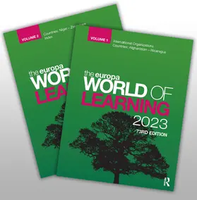  The Europa World of Learning 2023 | Buch |  Sack Fachmedien