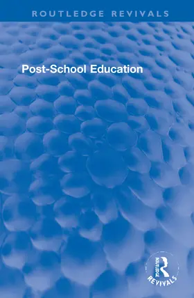 Stephens / Roderick |  Post-School Education | Buch |  Sack Fachmedien