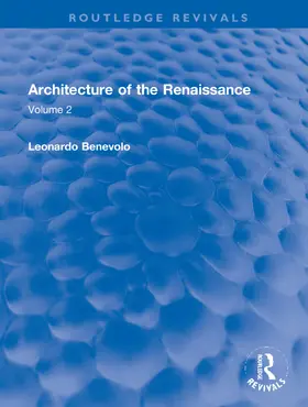 Benevolo |  Architecture of the Renaissance | Buch |  Sack Fachmedien