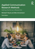 Boyle / Schmierbach |  Applied Communication Research Methods | Buch |  Sack Fachmedien