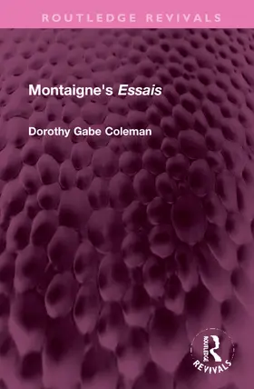 Coleman | Montaigne's 'Essais' | Buch | 978-1-032-30326-0 | www.sack.de