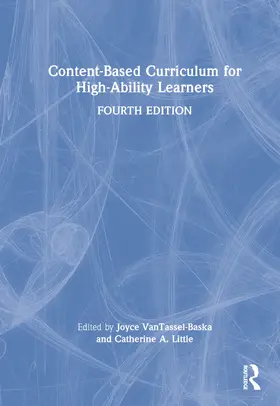 VanTassel-Baska / Little | Content-Based Curriculum for Advanced Learners | Buch | 978-1-032-31586-7 | sack.de