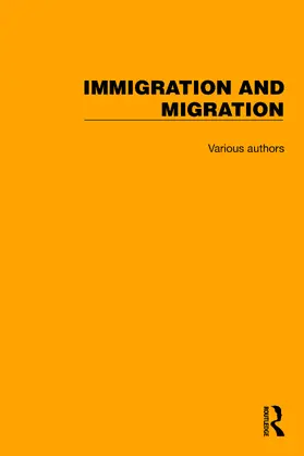 Various |  Routledge Library Editions: Immigration and Migration | Buch |  Sack Fachmedien