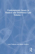 Trakman / Walters |  Contemporary Issues in Finance and Insolvency Law Volume 1 | Buch |  Sack Fachmedien