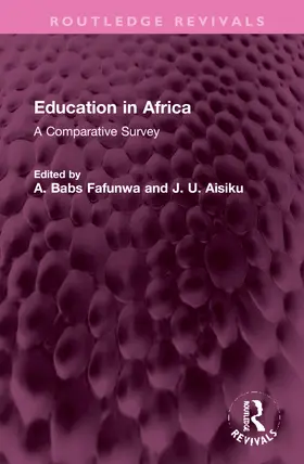 Fafunwa / Aisiku |  Education in Africa | Buch |  Sack Fachmedien