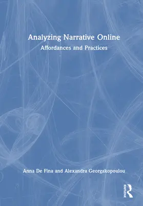 Georgakopoulou / De Fina |  Analyzing Narrative Online | Buch |  Sack Fachmedien