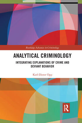 Opp | Analytical Criminology | Buch | 978-1-03-233642-8 | sack.de
