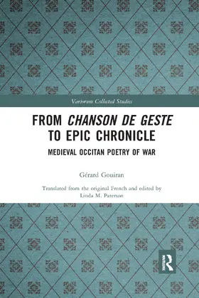 Gouiran / Paterson |  From Chanson de Geste to Epic Chronicle | Buch |  Sack Fachmedien