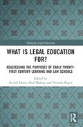 Maharg / Dunn / Roper |  What is Legal Education for? | Buch |  Sack Fachmedien
