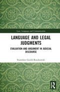 Gozdz-Roszkowski |  Language and Legal Judgments | Buch |  Sack Fachmedien