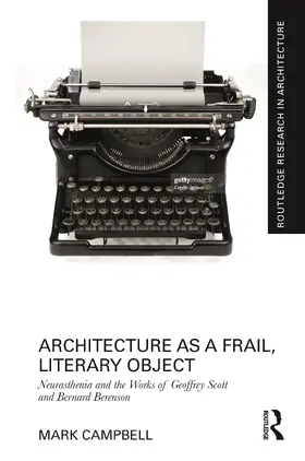 Campbell |  Architecture as a Frail, Literary Object | Buch |  Sack Fachmedien