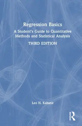 Kahane |  Regression Basics | Buch |  Sack Fachmedien