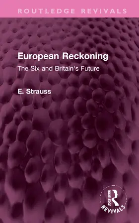Strauss |  European Reckoning | Buch |  Sack Fachmedien