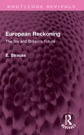 Strauss |  European Reckoning | Buch |  Sack Fachmedien