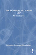 Cowley / Padfield |  The Philosophy of Criminal Law | Buch |  Sack Fachmedien
