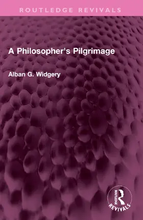 Widgery | A Philosopher's Pilgrimage | Buch | 978-1-032-40732-6 | www.sack.de