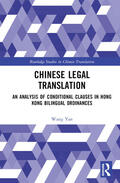Yan |  Chinese Legal Translation | Buch |  Sack Fachmedien