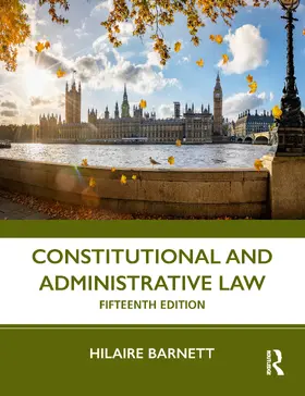 Barnett |  Constitutional and Administrative Law | Buch |  Sack Fachmedien