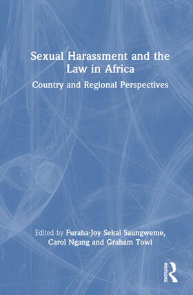 Ngang / Saungweme / Towl | Sexual Harassment and the Law in Africa | Buch | 978-1-03-244669-1 | sack.de