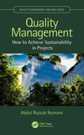 Rumane |  Quality Management | Buch |  Sack Fachmedien