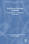 Kisselev / Laleko / Dubinina |  Russian as a Heritage Language | Buch |  Sack Fachmedien