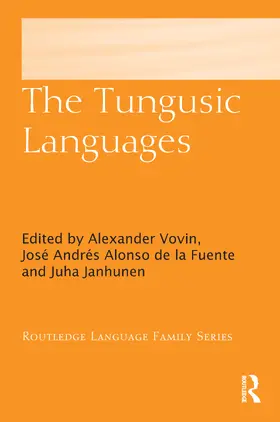 Vovin / de la Fuente / Janhunen |  The Tungusic Languages | Buch |  Sack Fachmedien