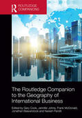 McDonald / Cook / Johns |  The Routledge Companion to the Geography of International Business | Buch |  Sack Fachmedien