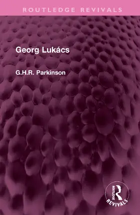 Parkinson | Georg Lukács | Buch | 978-1-032-48169-2 | www.sack.de