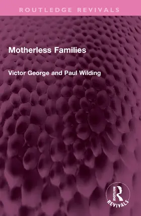 Wilding / George |  Motherless Families | Buch |  Sack Fachmedien