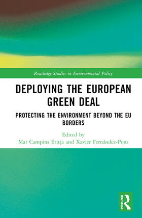 Eritja / Fernandez-Pons / Fernández-Pons |  Deploying the European Green Deal | Buch |  Sack Fachmedien