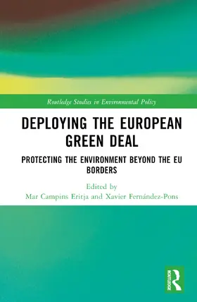 Eritja / Fernandez-Pons / Fernández-Pons |  Deploying the European Green Deal | Buch |  Sack Fachmedien