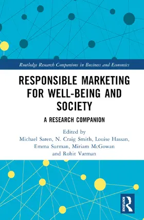 Saren / Hassan / McGowan |  Responsible Marketing for Well-being and Society | Buch |  Sack Fachmedien