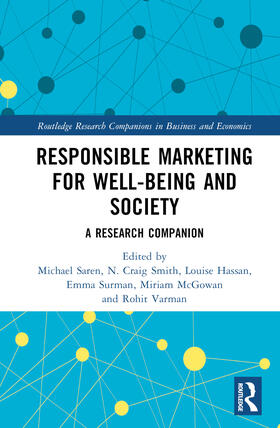 Saren / Hassan / McGowan | Responsible Marketing for Well-Being and Society | Buch | 978-1-03-248762-5 | sack.de