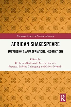 Aboluwade / Talento / Chiangong |  African Shakespeare | Buch |  Sack Fachmedien
