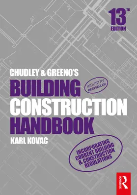 Chudley / Greeno / Kovac |  Chudley and Greeno's Building Construction Handbook | Buch |  Sack Fachmedien