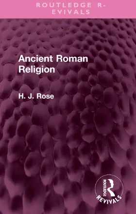 Rose |  Ancient Roman Religion | Buch |  Sack Fachmedien