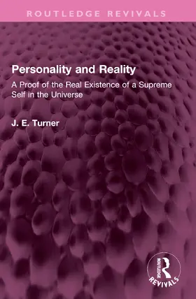 Turner |  Personality and Reality | Buch |  Sack Fachmedien