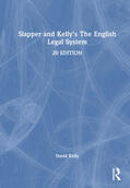 Kelly |  Slapper and Kelly's The English Legal System | Buch |  Sack Fachmedien