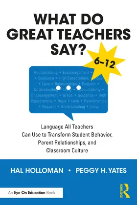 Holloman / Yates | What Do Great Teachers Say? | Buch | 978-1-032-50586-2 | www.sack.de