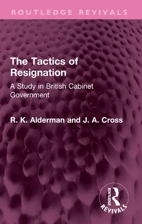 Alderman / Cross |  The Tactics of Resignation | Buch |  Sack Fachmedien