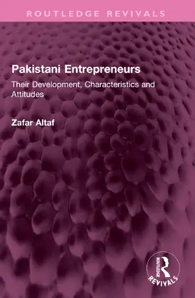 Altaf |  Pakistani Entrepreneurs | Buch |  Sack Fachmedien
