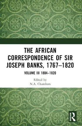 Chambers |  The African Correspondence of Sir Joseph Banks, 1767-1820 | Buch |  Sack Fachmedien