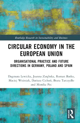 Lewicka / Zar¿bska / Zarebska |  Circular Economy in the European Union | Buch |  Sack Fachmedien
