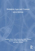 Mcgourlay / Thomas / Gower |  Evidence: Law and Context | Buch |  Sack Fachmedien