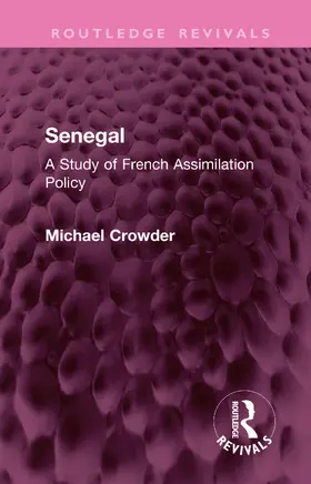Crowder |  Senegal | Buch |  Sack Fachmedien