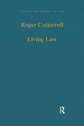 Cotterrell |  Living Law | Buch |  Sack Fachmedien
